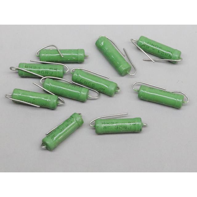 30Ω  6W 巻線抵抗 10本 | 