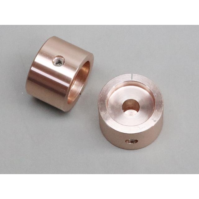 22mm(6.0)アルミ削り出しツマミ ゴールド |  | 02