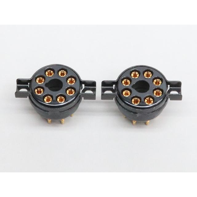 金メッキ 8ピン 真空管ソケット |  | 01