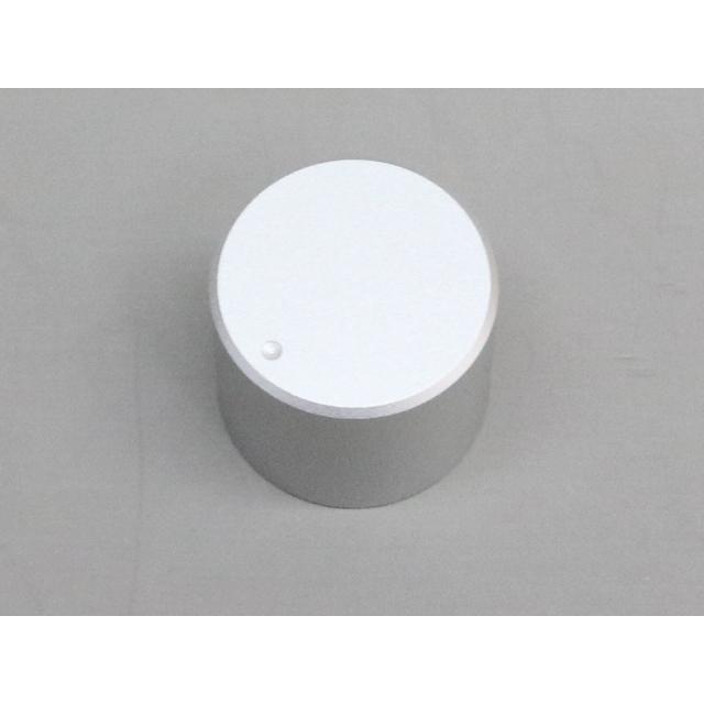 25mm(6.0)アルミ削り出しツマミ シルバー アルミつまみ | 