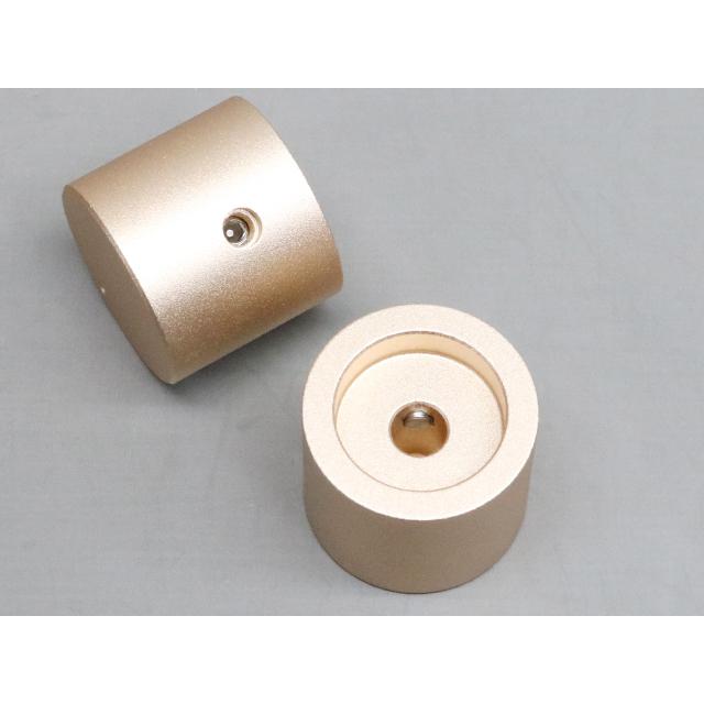 25mm(6.0)アルミ削り出しツマミ ゴールド アルミつまみ |  | 01