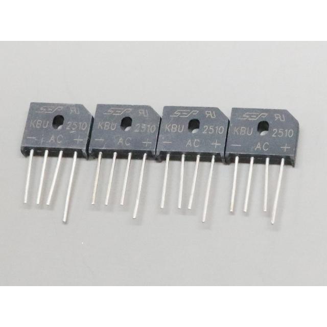 1000V 25A(KBU2510) ブリッジダイオード | 
