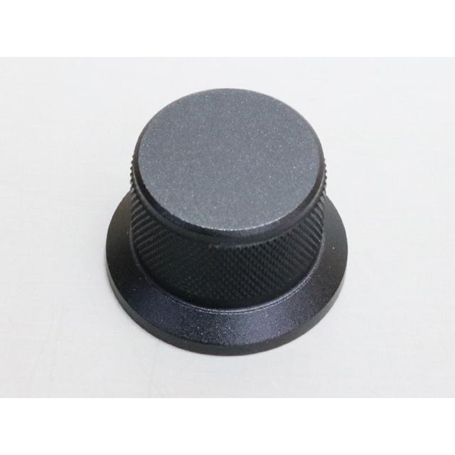 38mm(6.0)アルミ削り出しツマミ ブラック | 