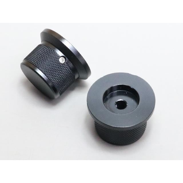38mm(6.0)アルミ削り出しツマミ ブラック |  | 01