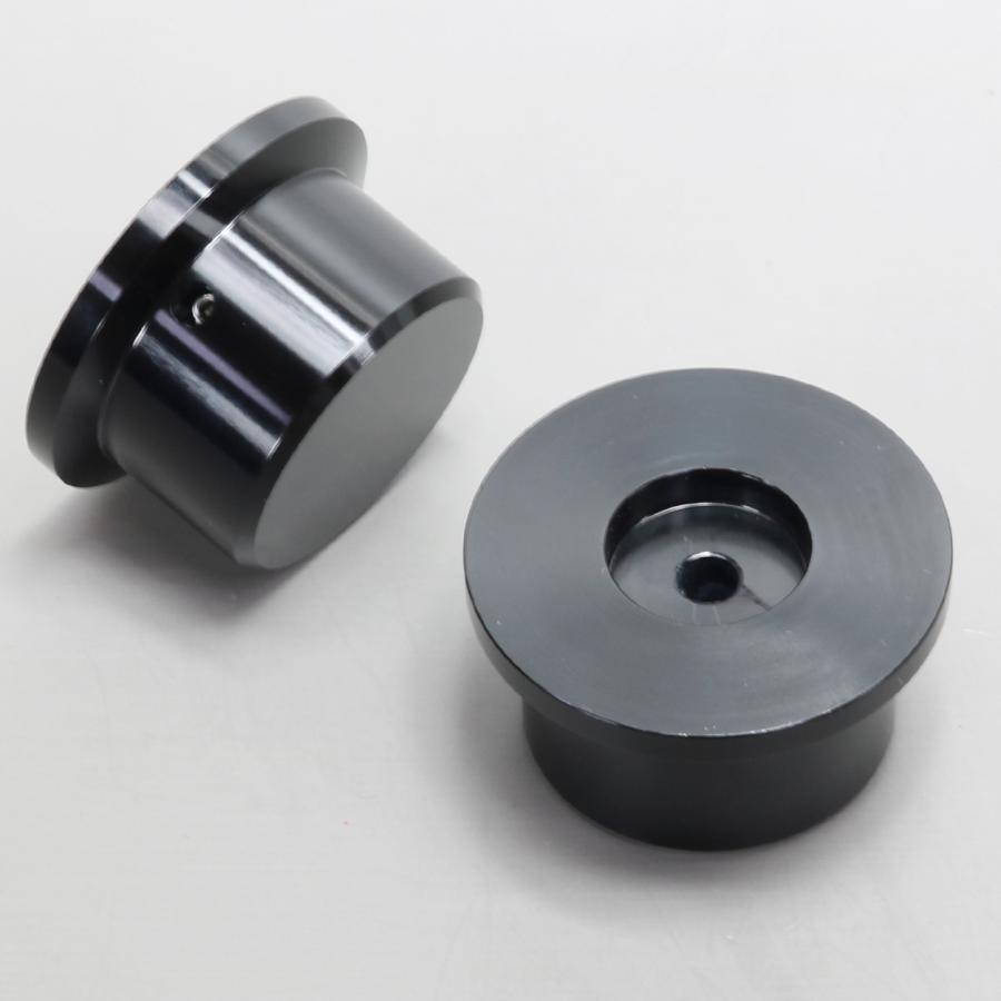 48mm(6.0) 高級 ツマミ アルミ 削り出し ブラック ボリュームつまみ |  | 02