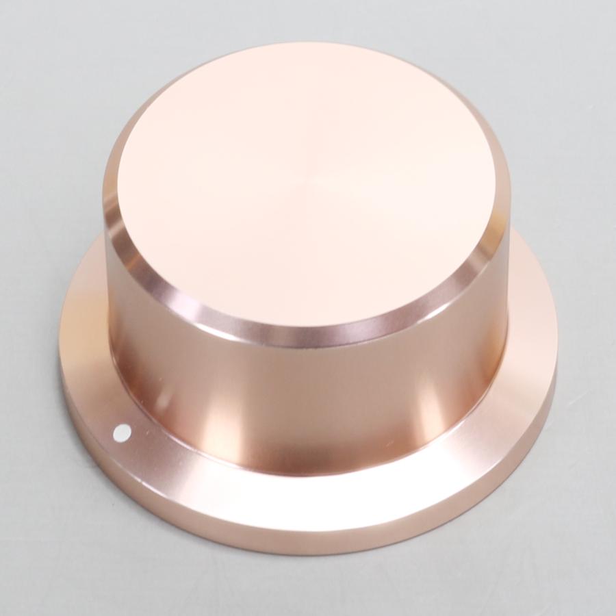 48mm(6.0) 高級 ツマミ アルミ 削り出し ゴールド ボリュームつまみ | 