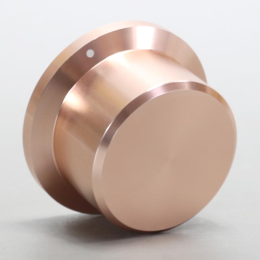 48mm(6.0) 高級 ツマミ アルミ 削り出し ゴールド ボリュームつまみ |  | 01