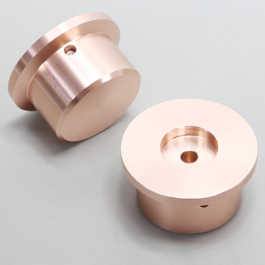 48mm(6.0) 高級 ツマミ アルミ 削り出し ゴールド ボリュームつまみ |  | 02