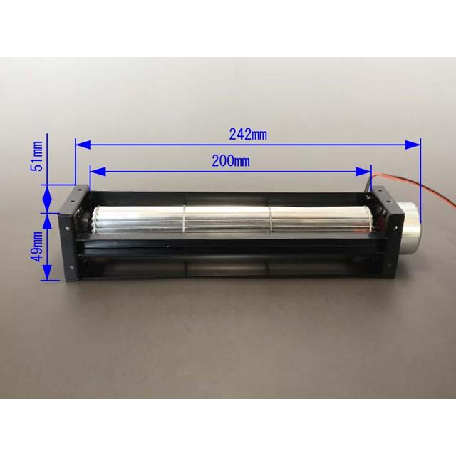 DC12V 242×51 クロスファン シロッコファン |  | 03