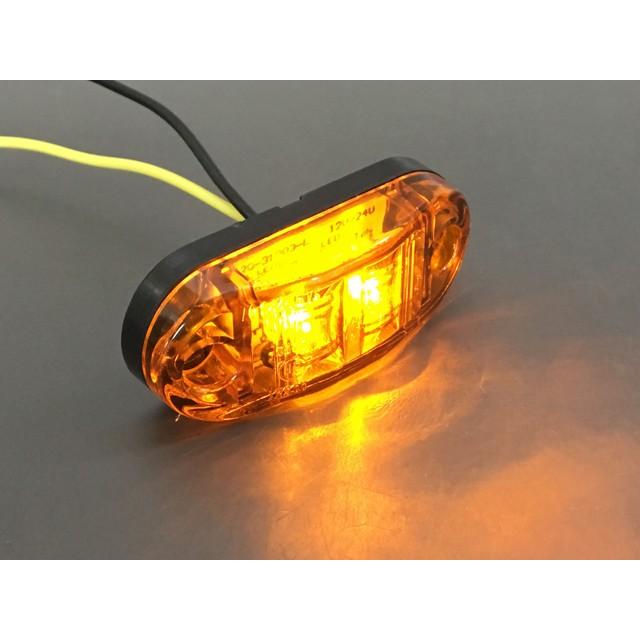 12V/24V兼用 LEDサイドマーカー オレンジ |  | 03