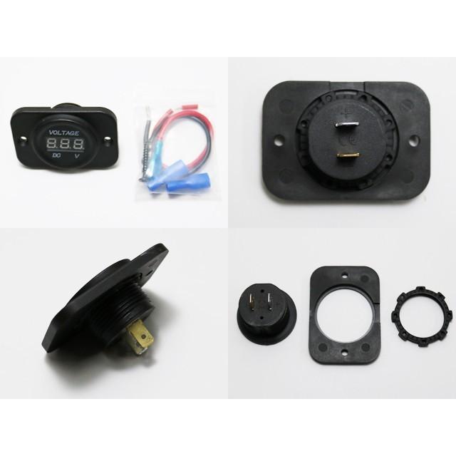 デジタル 電圧計 DC12V |  | 01