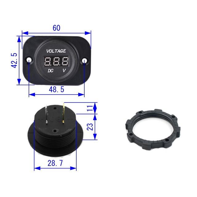 デジタル 電圧計 DC12V |  | 02