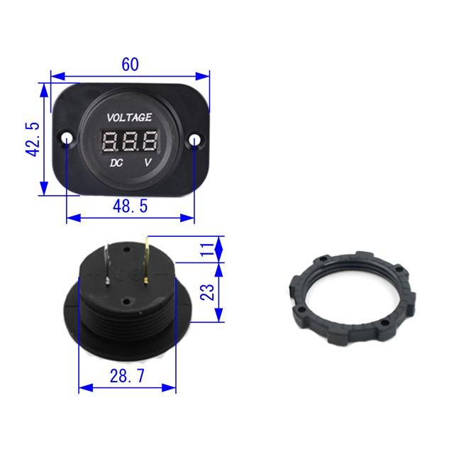 デジタル 電圧計 DC12V |  | 02