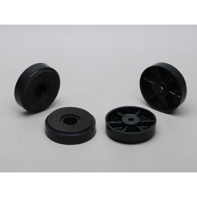 40mm ゴム脚 クッション付き 傷防止 ブラック |  | 01