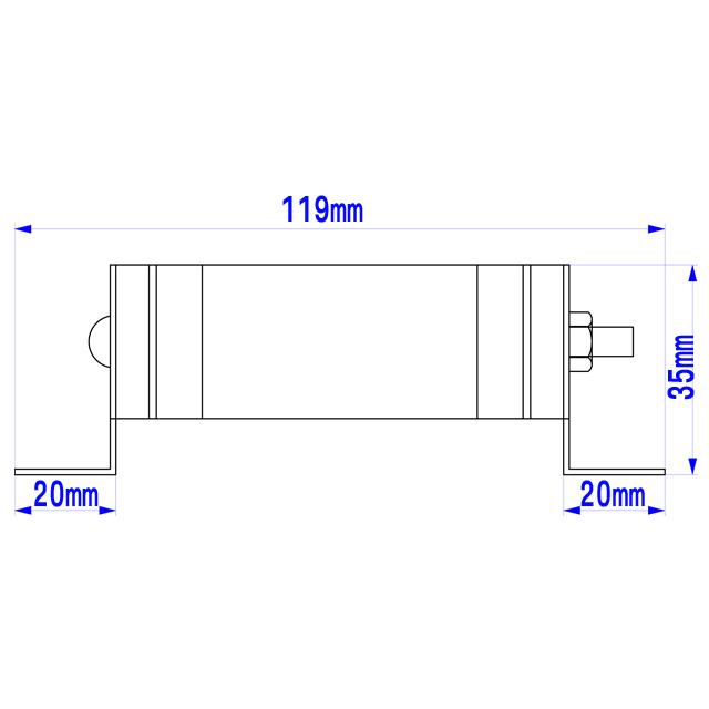 3KΩ 30W ホーロー抵抗 |  | 03