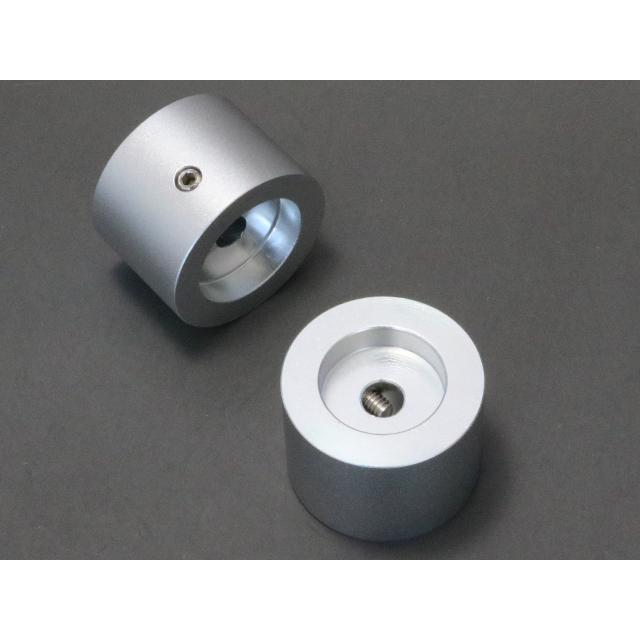 30mm(6.3)アルミ削り出しツマミ シルバー |  | 01