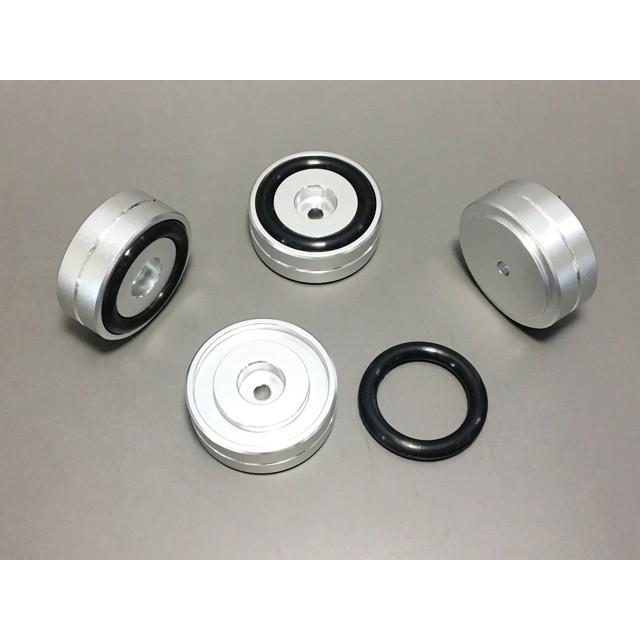 40mm ゴム脚 シルバー アルミ |  | 01