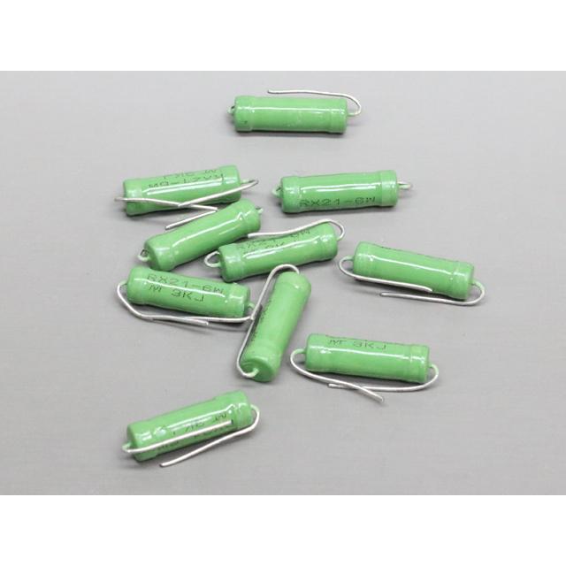 3KΩ 6W 巻線抵抗 10本 | 