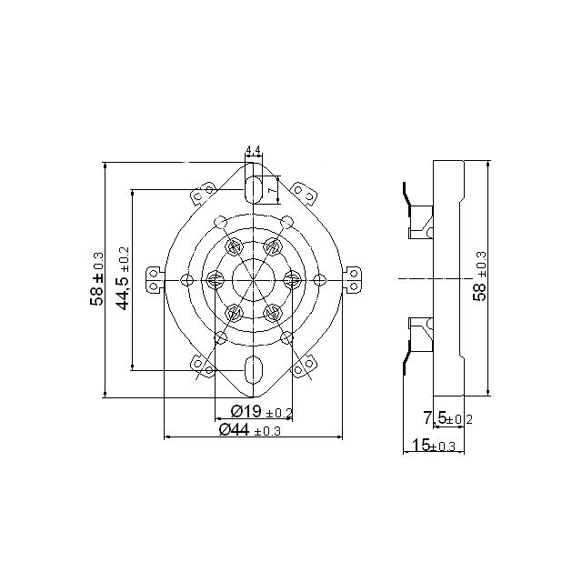 6ピン 真空管ソケット |  | 02