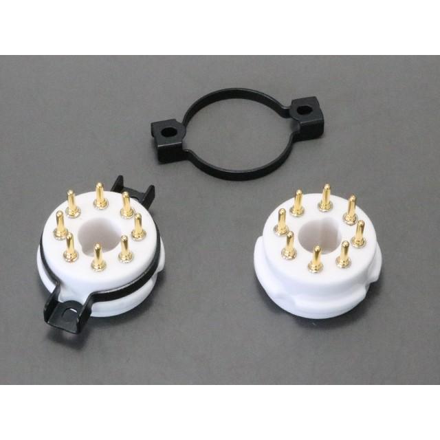 金メッキ 8ピン 真空管ソケット |  | 01