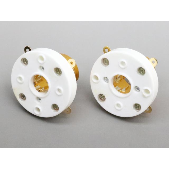 金メッキ 4ピン 真空管ソケット バヨネット式 |  | 03