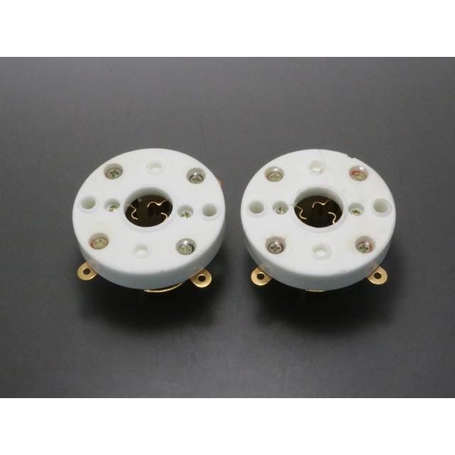 金メッキ 4ピン 真空管ソケット ジャンボバヨネット式 |  | 01