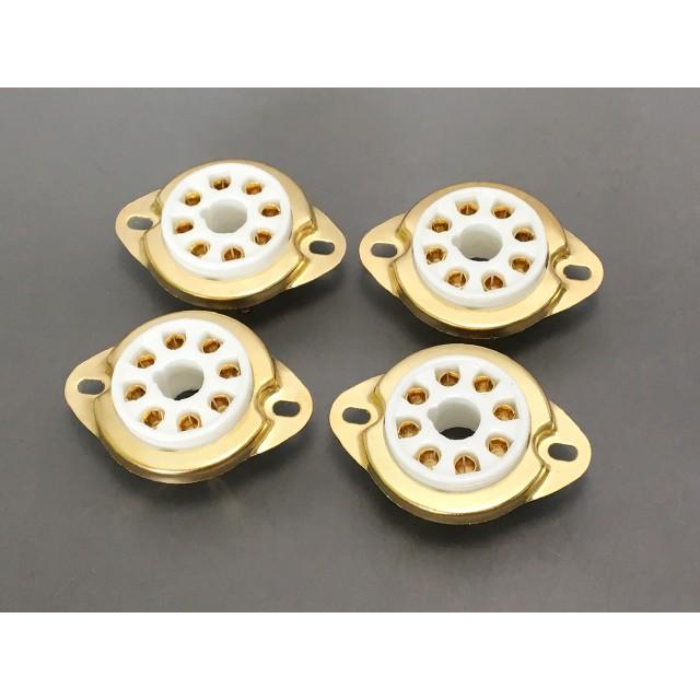 金メッキ 8ピン 真空管ソケット | 