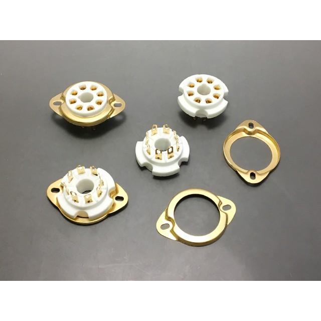 金メッキ 8ピン 真空管ソケット |  | 01
