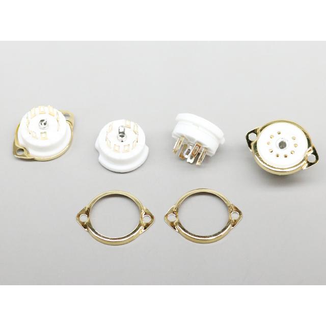 金メッキ MT管 9ピン 真空管ソケット |  | 02