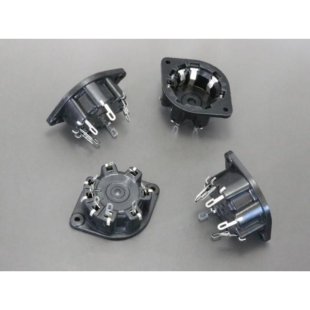 真空管ソケット 8ピン サイドコンタクト モールド |  | 01