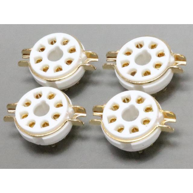 金メッキ 8ピン 真空管ソケット | 