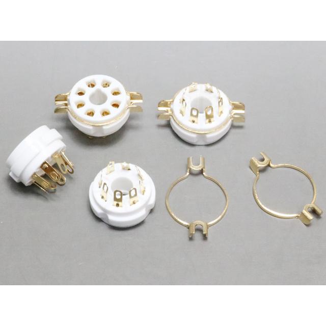 金メッキ 8ピン 真空管ソケット |  | 02