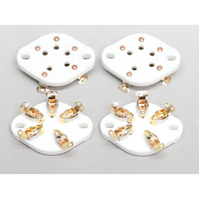 金メッキ 5ピン 真空管ソケット |  | 01