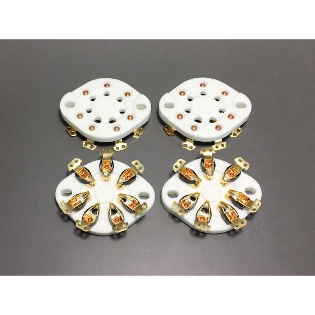 金メッキ 7ピン 真空管ソケット |  | 01