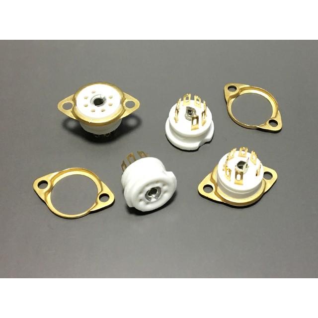 金メッキ MT管 7ピン 真空管ソケット |  | 01