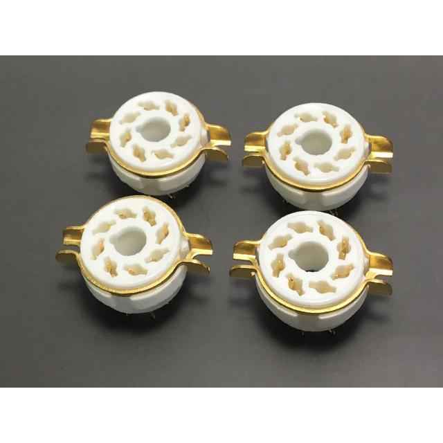 金メッキ 8ピン 真空管ソケット | 