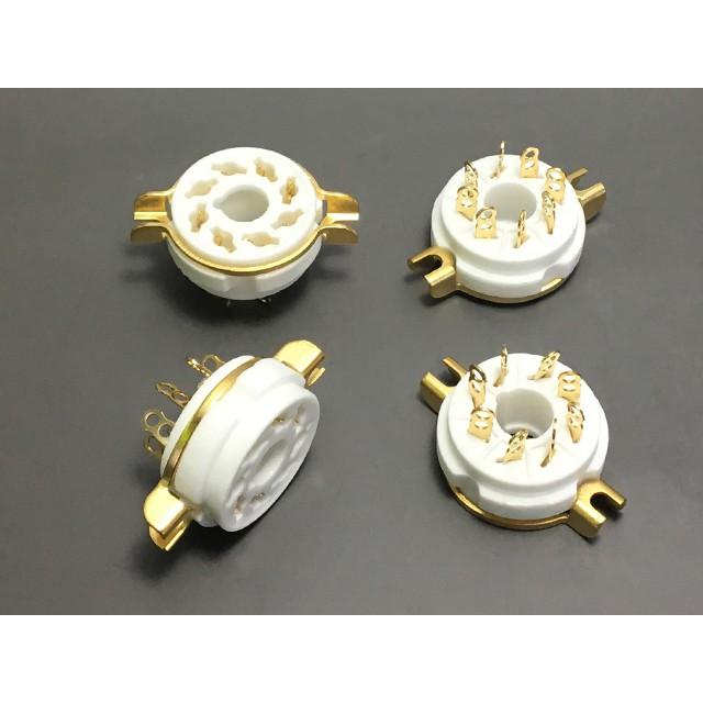 金メッキ 8ピン 真空管ソケット |  | 01