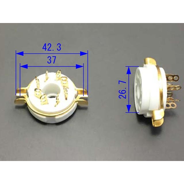 金メッキ 8ピン 真空管ソケット |  | 02