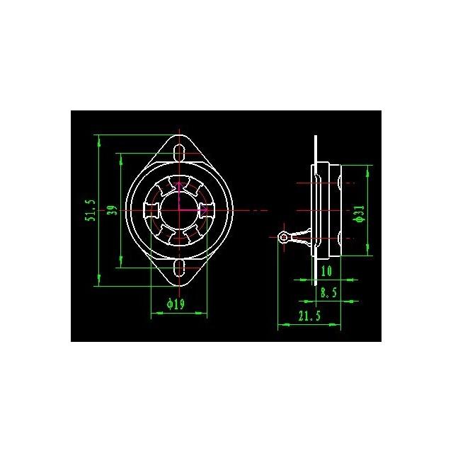 金メッキ 6ピン 真空管ソケット |  | 02