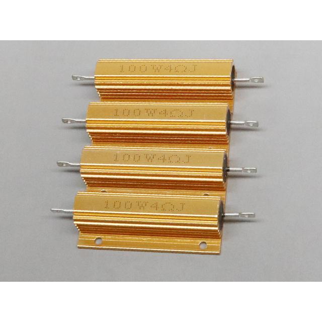 100W 4Ω メタルクラッド抵抗 | 