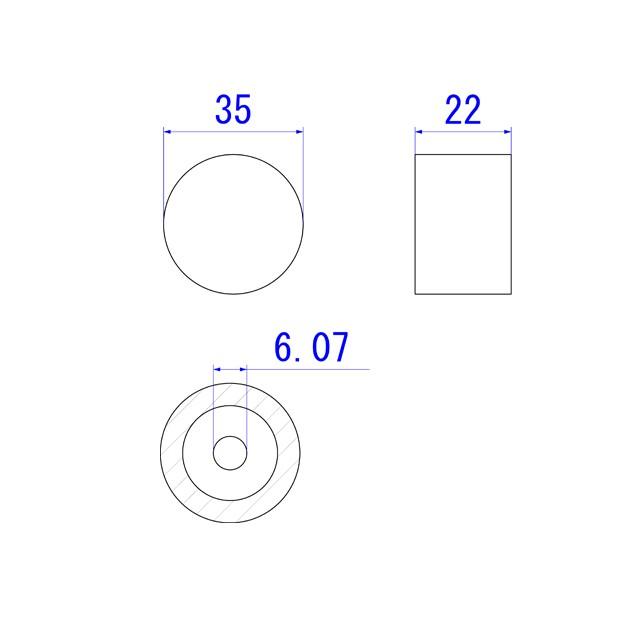 35mm(6.0)アルミ削り出しツマミ |  | 02