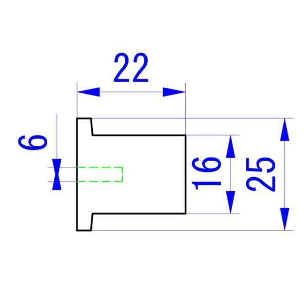 25mm(6.0)アルミ削り出しツマミ |  | 02