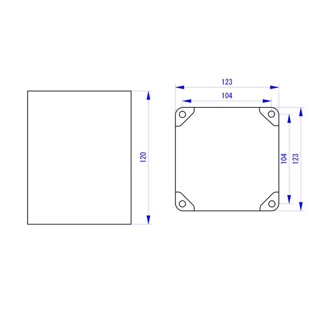 123(W)×120(H)×123(D)トランスケース |  | 03