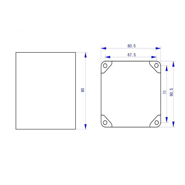 80.5(W)×90(H)×90.5(D)トランスケース トランスカバー |  | 03