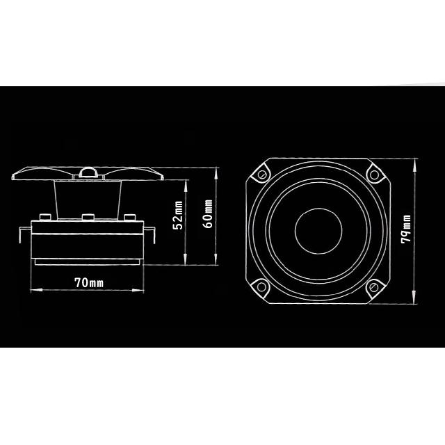 1インチ アルミ製 高級ツイーター カーオーディオ |  | 06