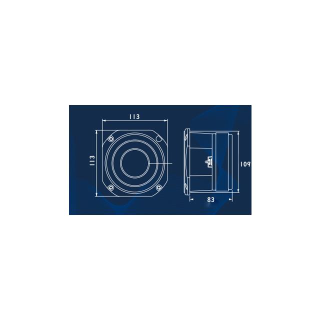 400W 1.75インチ スーパーツイーター カーオーディオ |  | 04