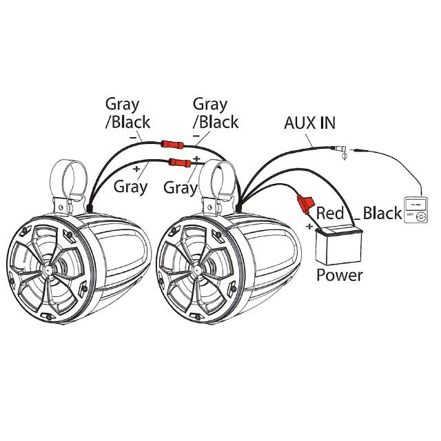 防水スピーカー ブルートゥースアンプ付き |  | 06