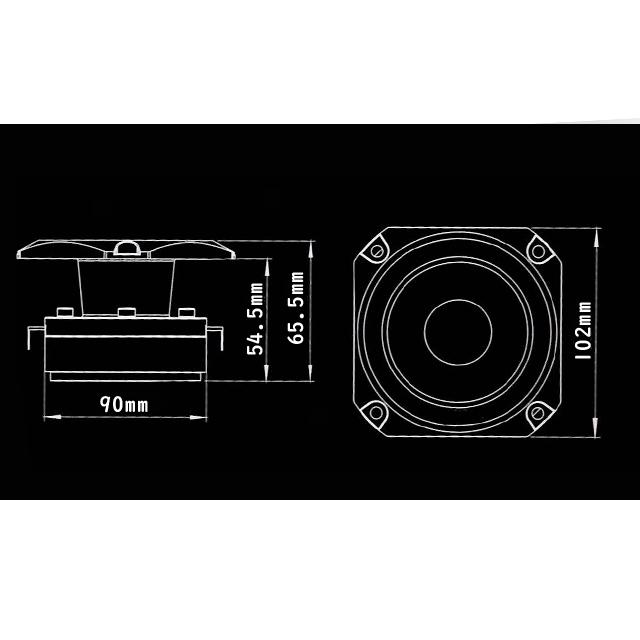 1.5インチ アルミ高級ツイーター アルミツイーター |  | 04