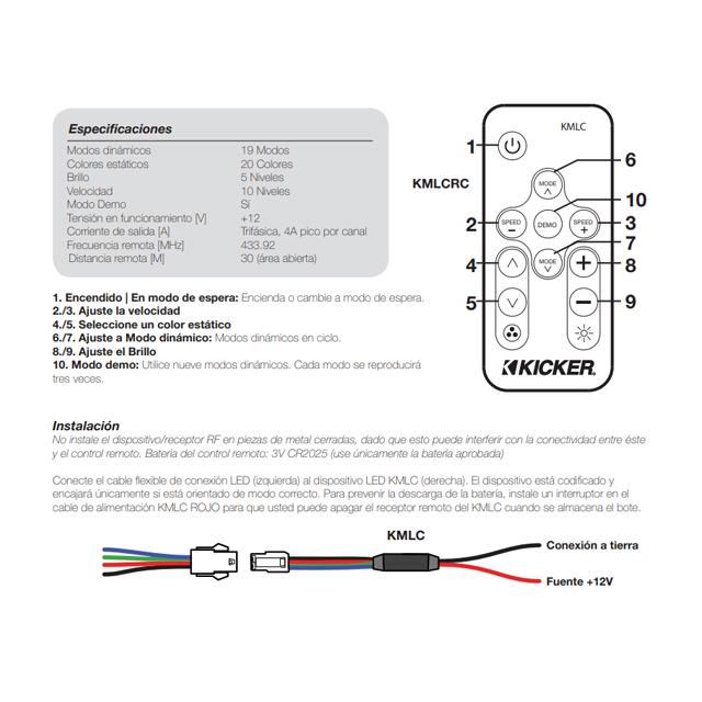 Kicker キッカー LED 専用リモコン |  | 03