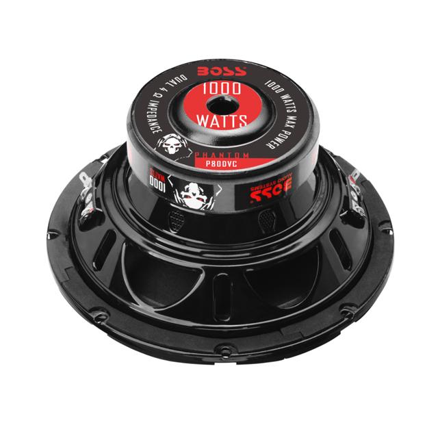BOSS 1000W 8インチ サブウーハー 20cm DVC : サムテック01